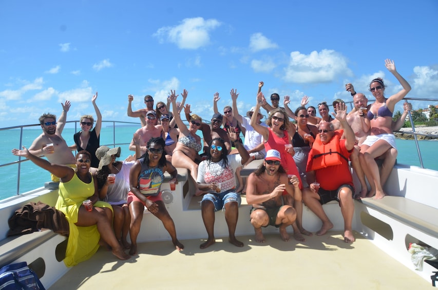 Full-Day Punta Cana Lagoon Tour with Buggy & Catamaran
