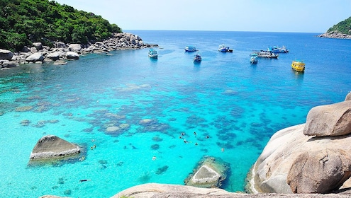 Koh Tao e Koh Nangyuan Island in motoscafo