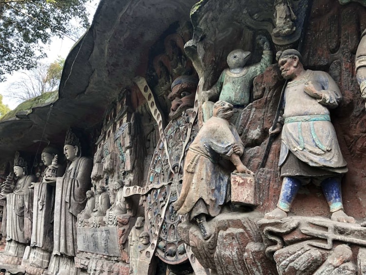 Show item 1 of 8. Chongqing Dazu Rock Carvings Private Day Tour With the Lunch