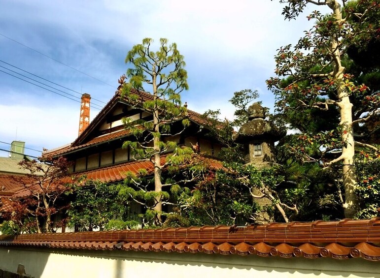 Temple in Saijo, Japan