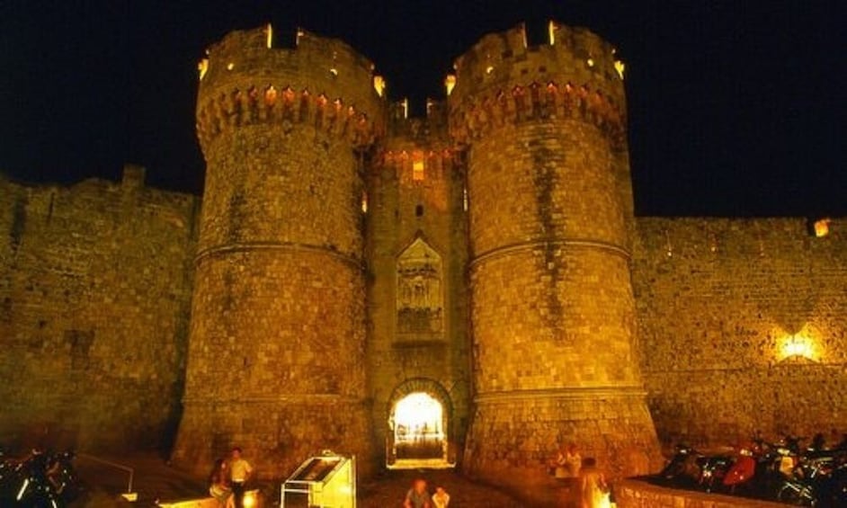 Rhodes By Night - Lanterns