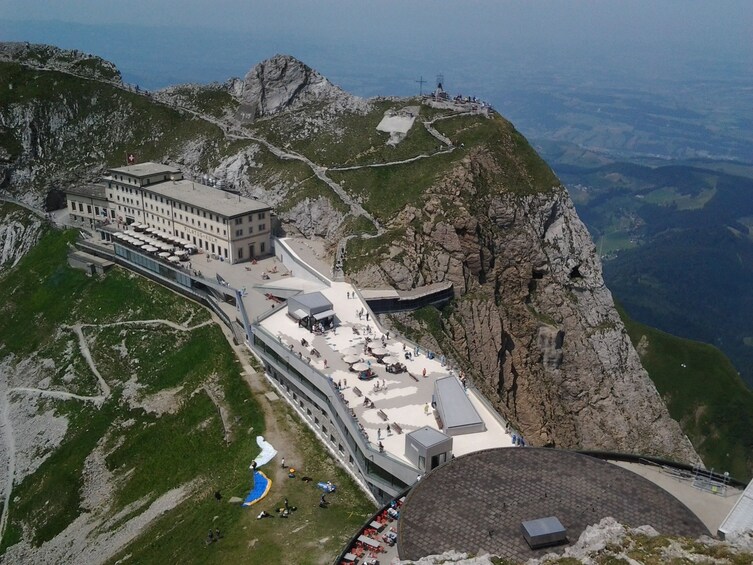 Mount Pilatus Golden Round Trip Private Tour from Basel