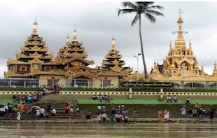 Private Thanlyin Full-Day Tour from Yangon with a Boat Trip