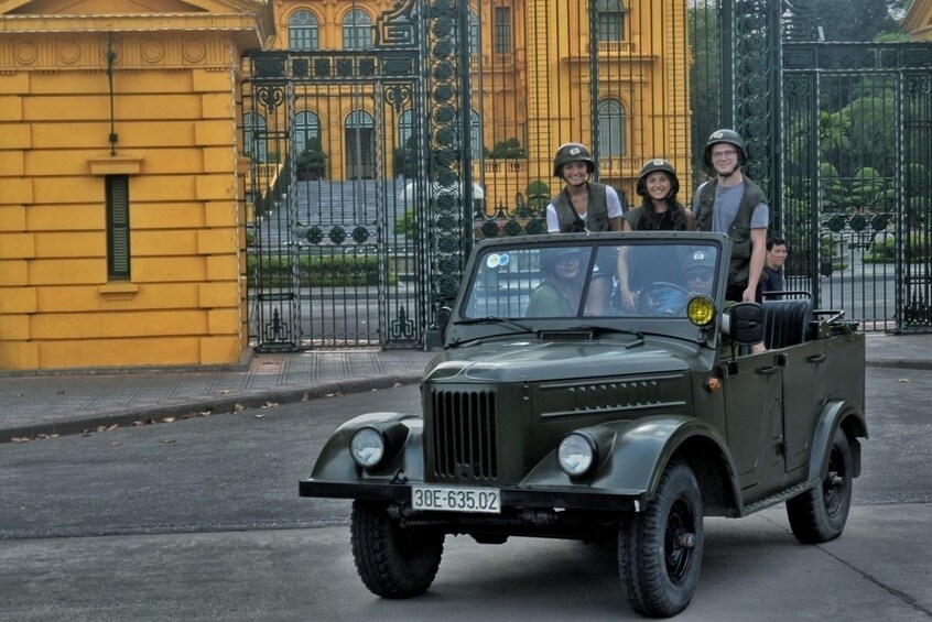 Jeep tour in Hanoi