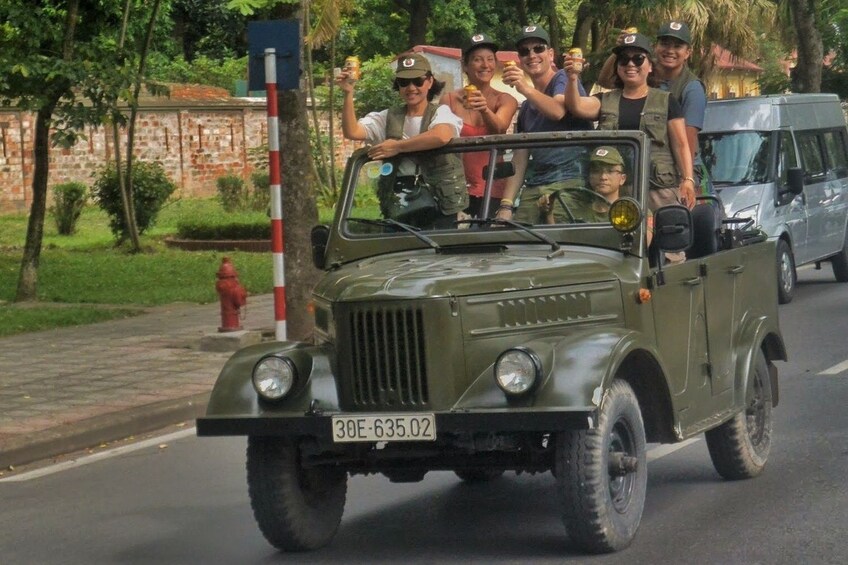 Jeep tour in Hanoi