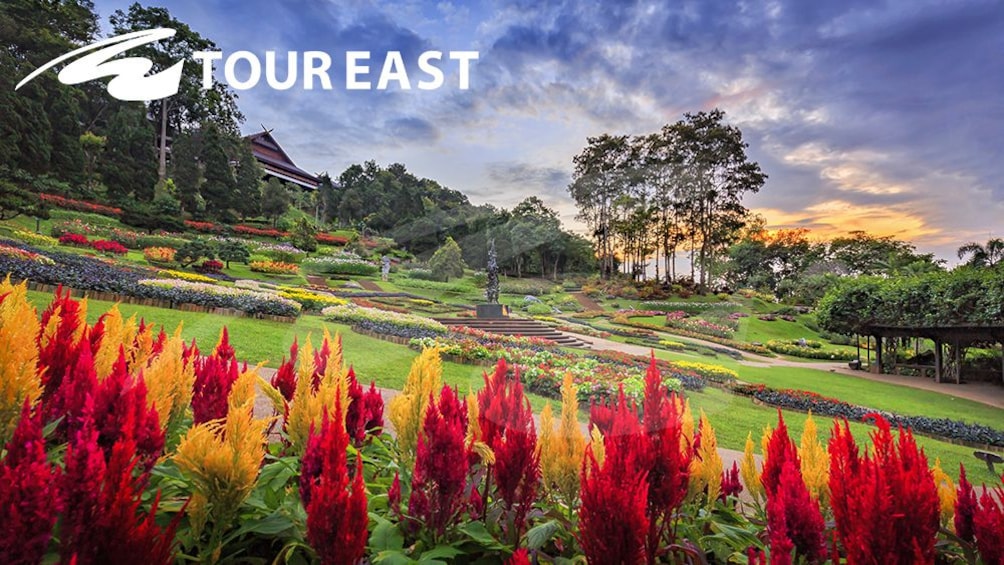 Evening view of Mae Fah Luang Garden