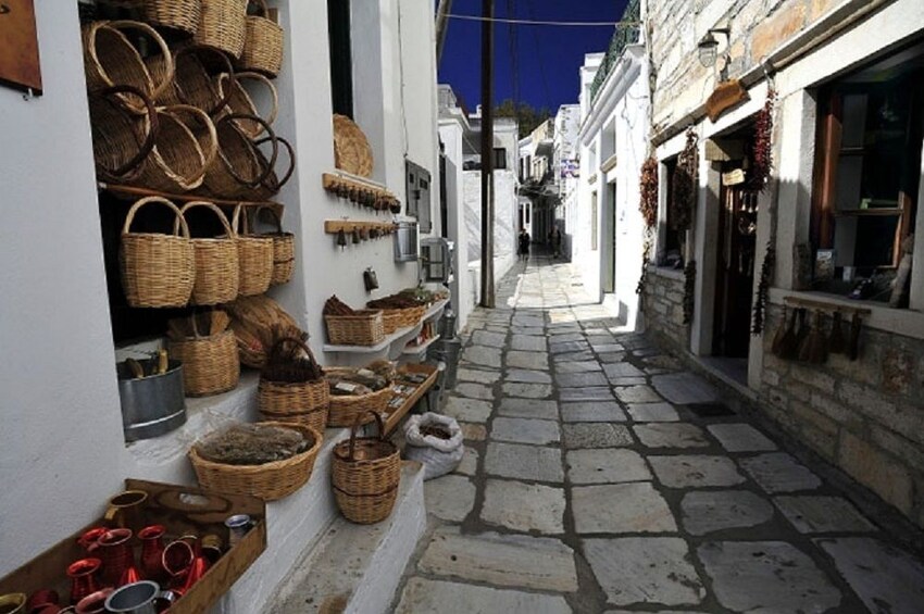 Apeiranthos Village in Naxos, Greece