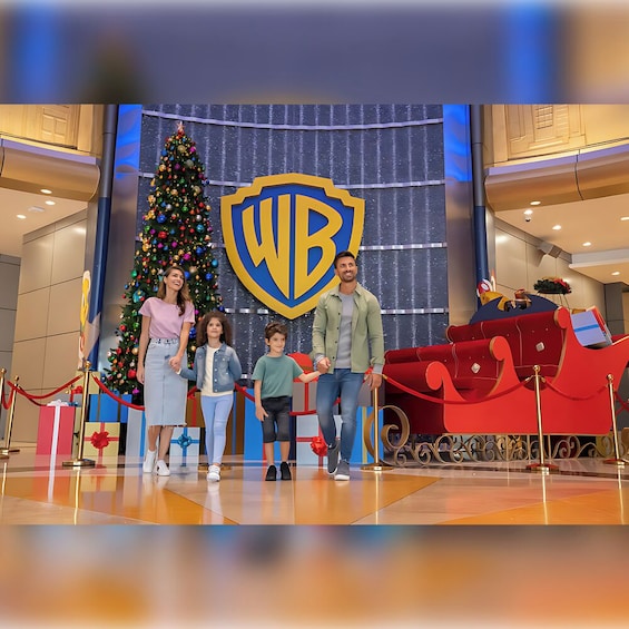 Warner Bros World Abu Dhabi Entry Ticket + Round-Trip Transfers from Dubai