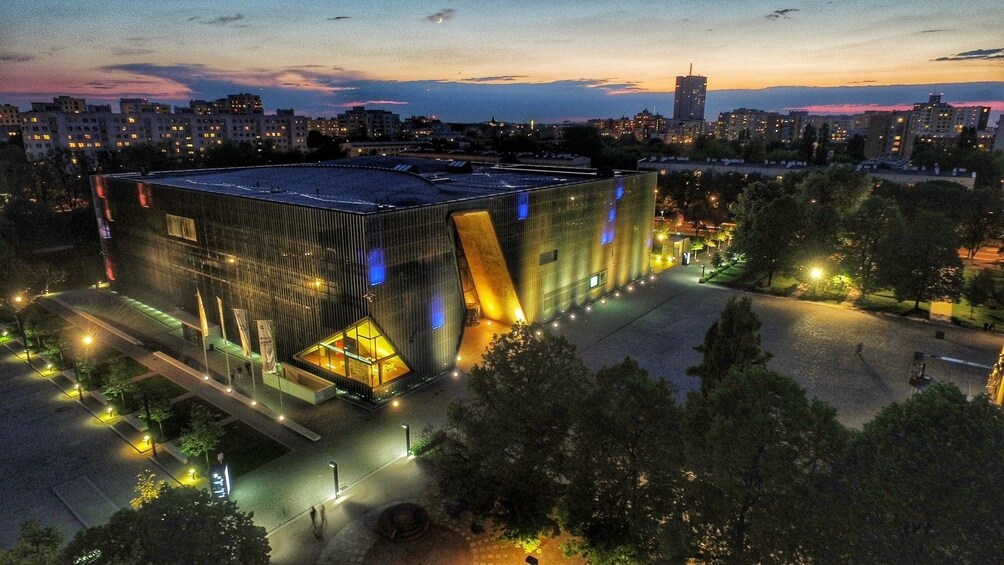 Palace of Culture&Science + POLIN Museum of History of Jews 