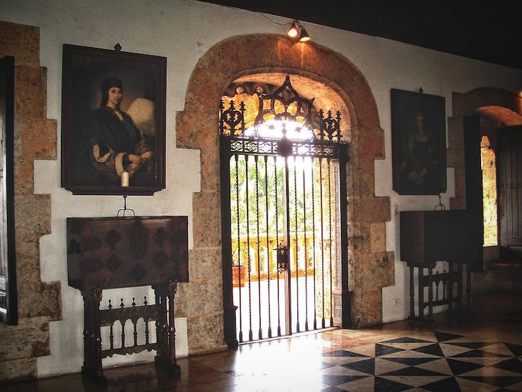Interior of Alcázar de Colón