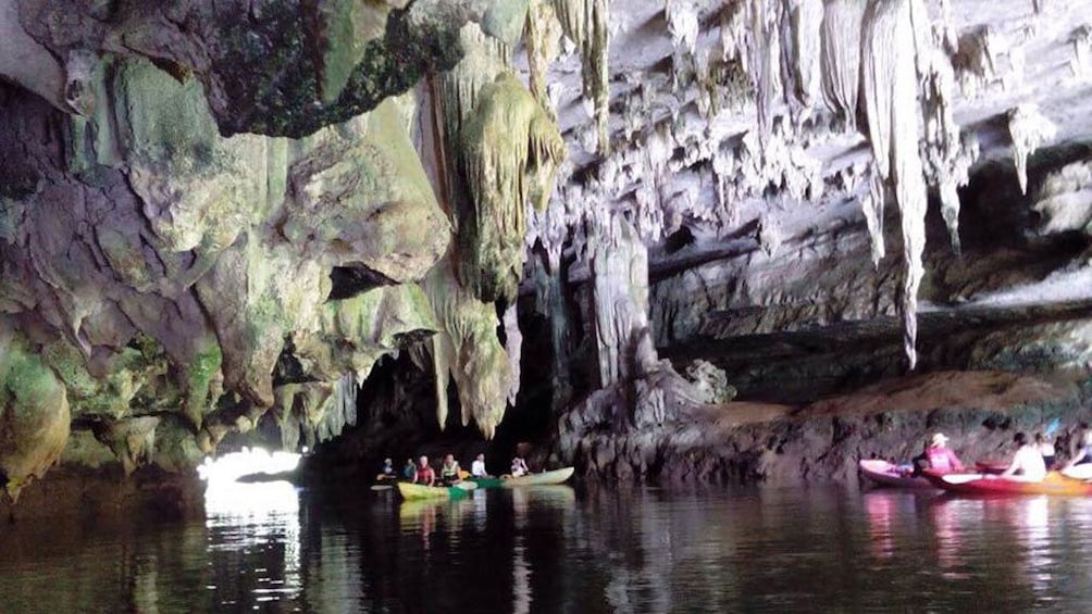 Sea Cave Kayaking at Bor Thor Krabi