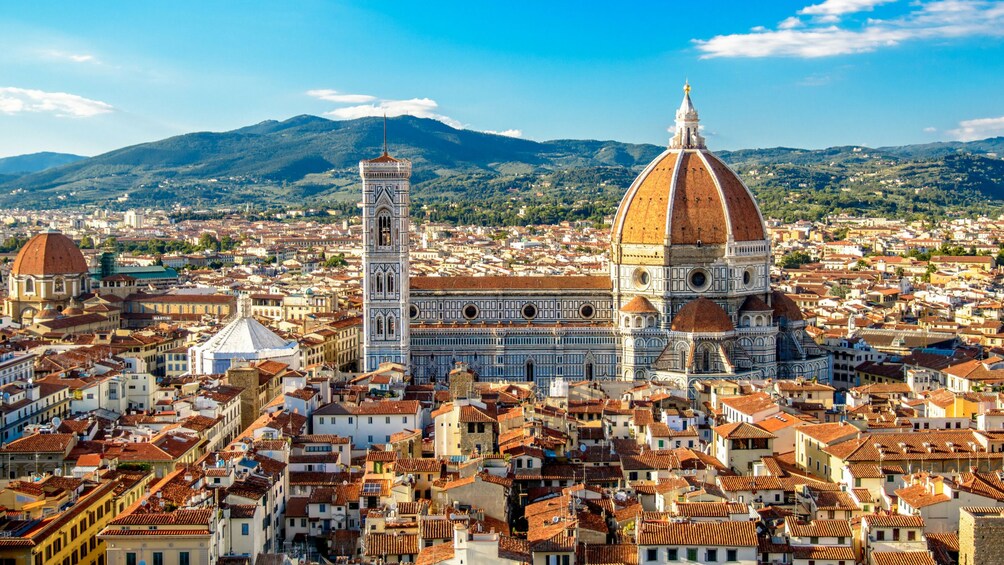Landscape day view of beautiful Florence