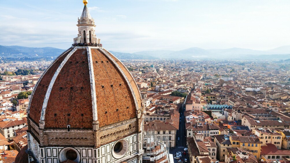 Day view of the Cathedral of Santa Maria del Fiore in Florence, Italy