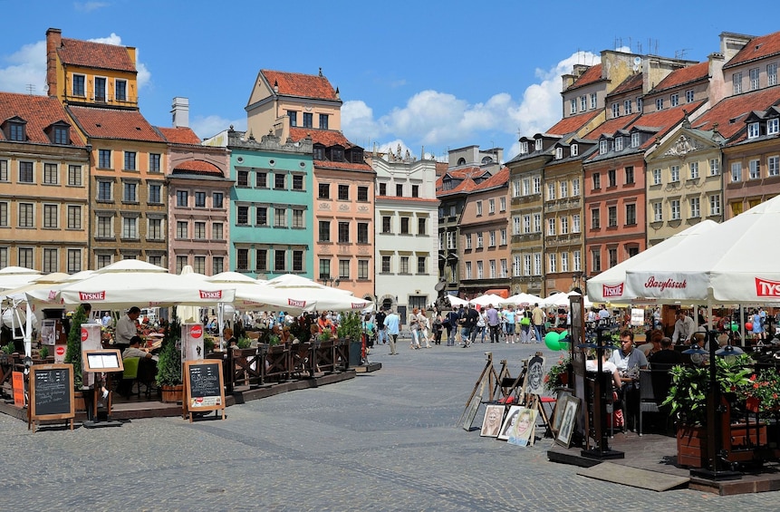 Royal Castle (inside) & Warsaw Old Town and Lazienki Park