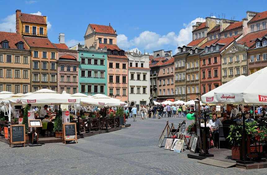  Royal Castle (inside) & Warsaw Old Town and Wilanow Palace