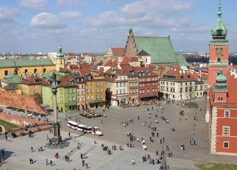  Royal Castle (inside) & Warsaw Old Town and Wilanow Palace