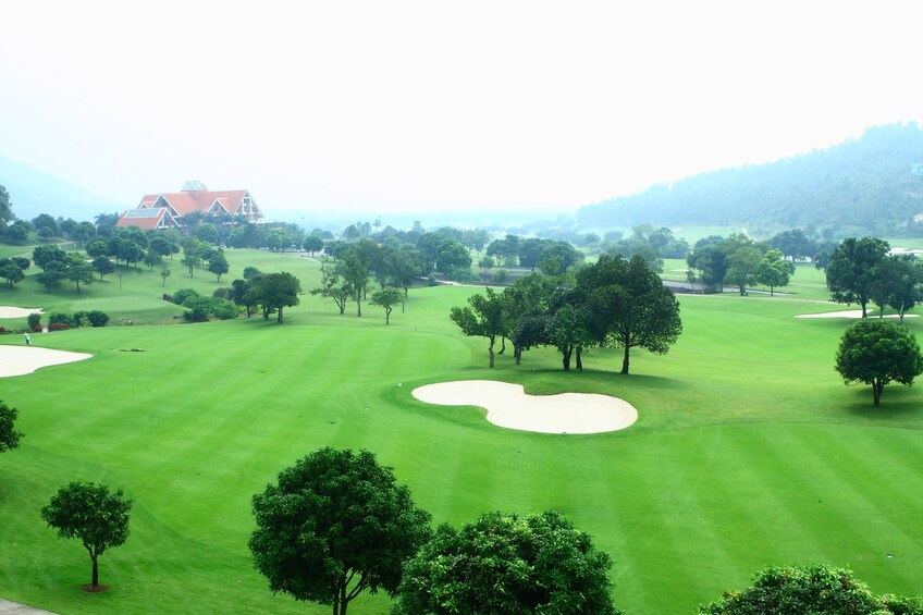 Serene view of Tam Dao Golf Resort