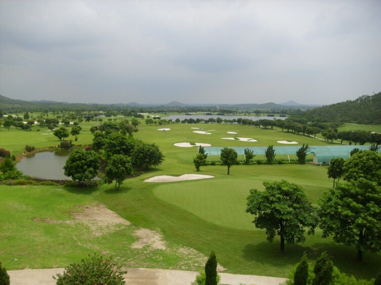 Panoramic view of Tam Dao Golf Resort
