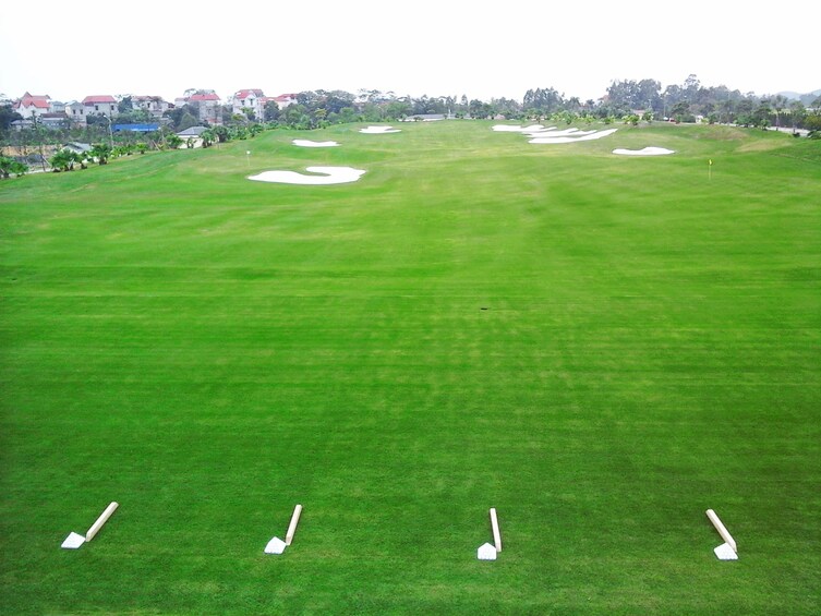 Aerial view of part of the golf course at BRG Legend Hills Golf Resort