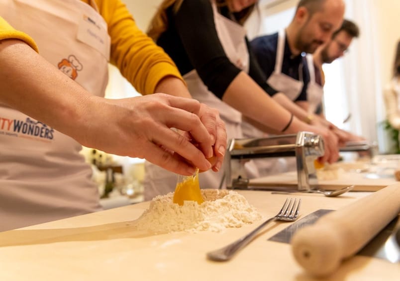 Traditional Pasta Making Experience in a Roman Family Home