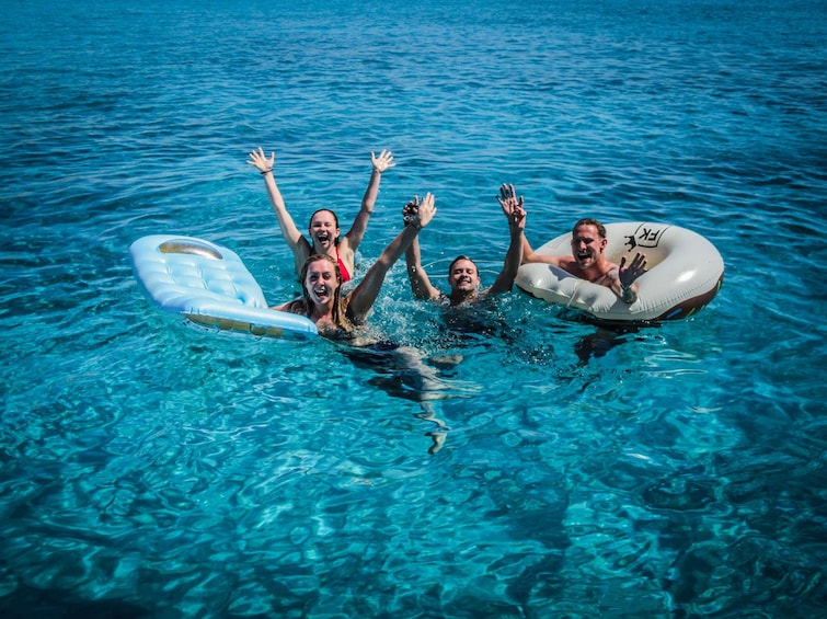 Show item 1 of 10. Semi-private day sailing tour to the small cyclades