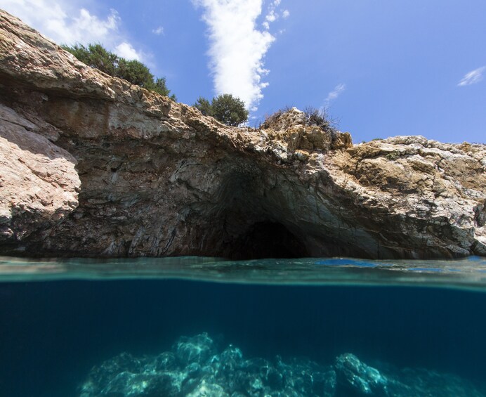 Show item 2 of 10. Semi-private day sailing tour to the small cyclades