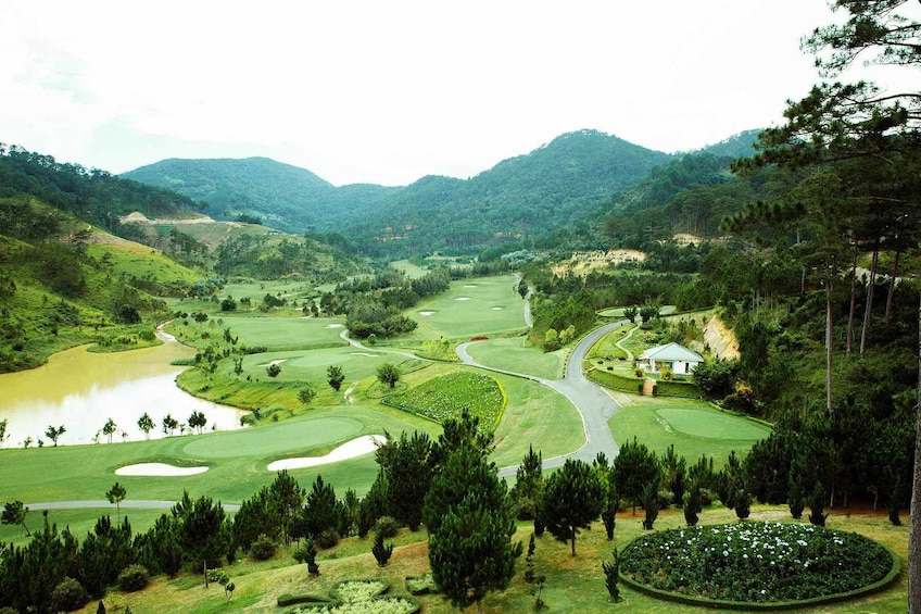 Panoramic view of Sacom Tuyen Lam Golf Resort