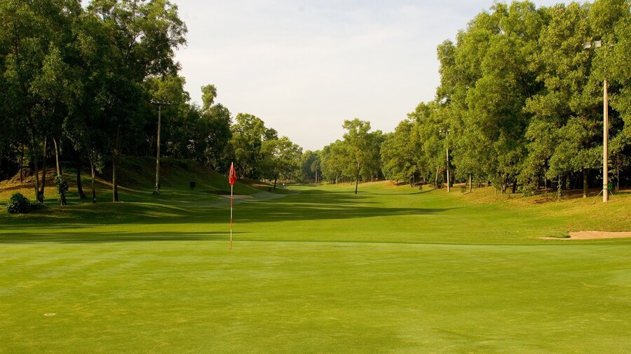 Day view of a golf course in Ho Chi Minh City, Vietnam