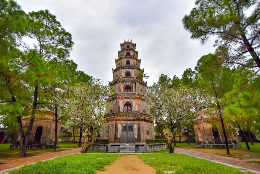 Joining Hue Citadel - Thien Mu Pagoda and Royal Tomb from Da Nang