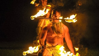 TOA LUAU at Waimea Valley on Oahu's Northshore