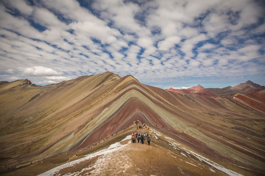 Cusco:Full-Day Trekking in Palccoyo Rainbow Mountain 