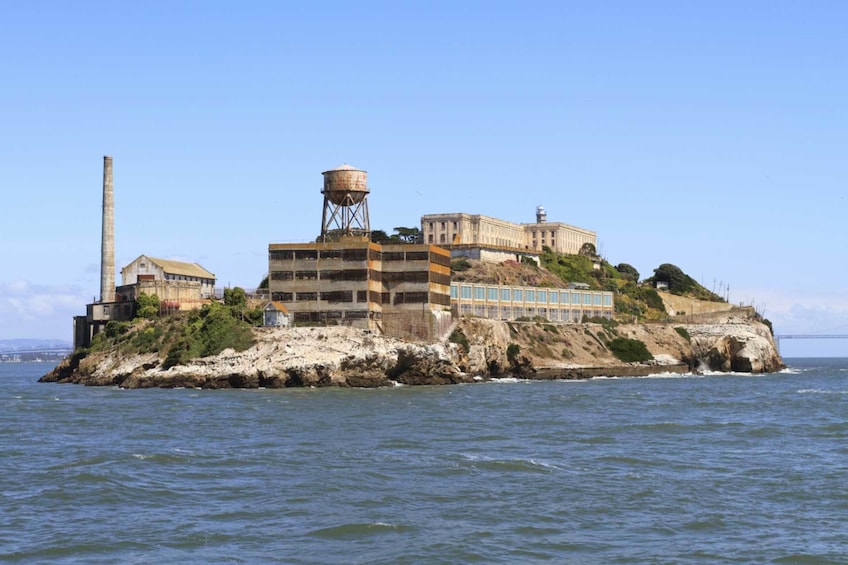 Alcatraz on a clear day