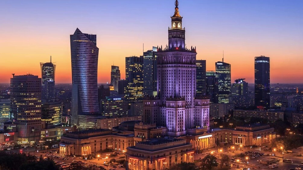 Palace of Culture & Science + Lazienki Park: YOUR GROUP ONLY