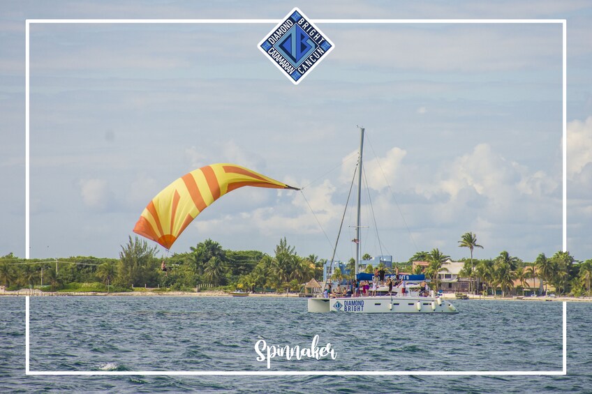 Full-day Isla Mujeres adventure on luxury Catamaran.