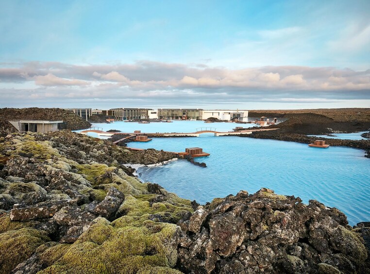 Panoramic view of the Blue Lagoon