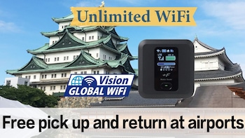 Unlimited WiFi in Japan pick up at Chubu Airport