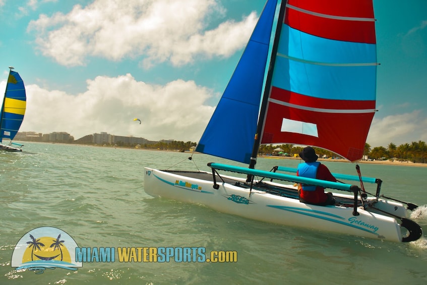 Hobie Cat Sailing with Miami Watersports