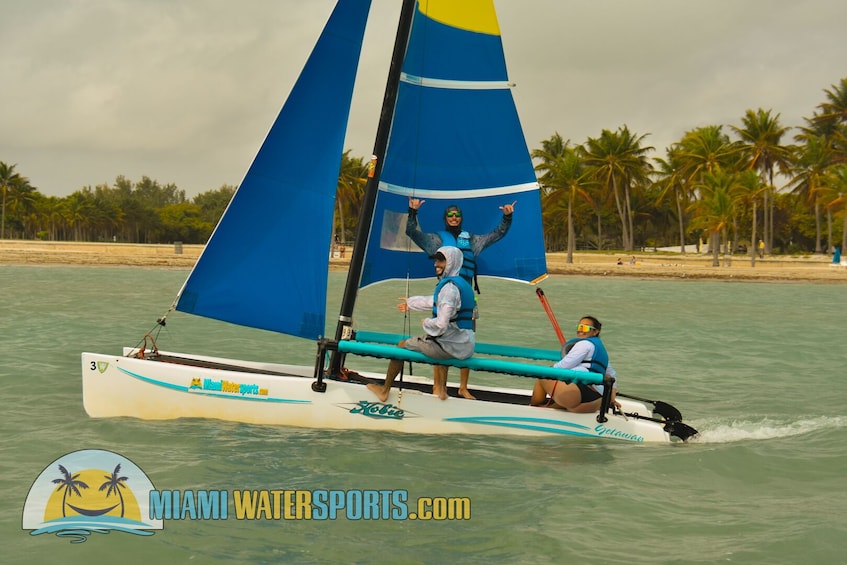 Hobie Cat Sailing with Miami Watersports