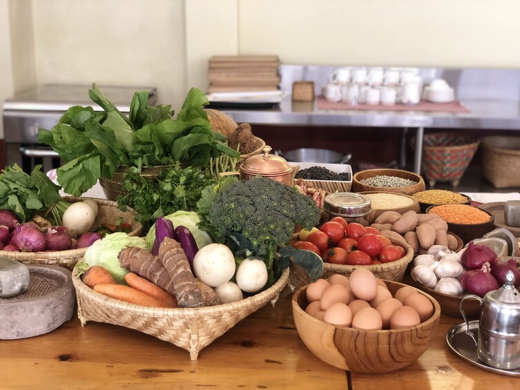 Seven Women Cooking Class