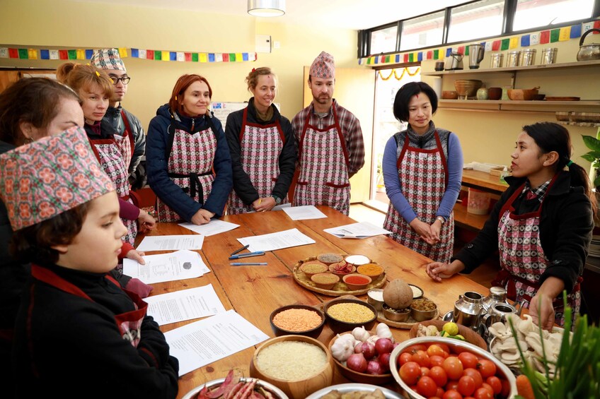 Seven Women Cooking Class