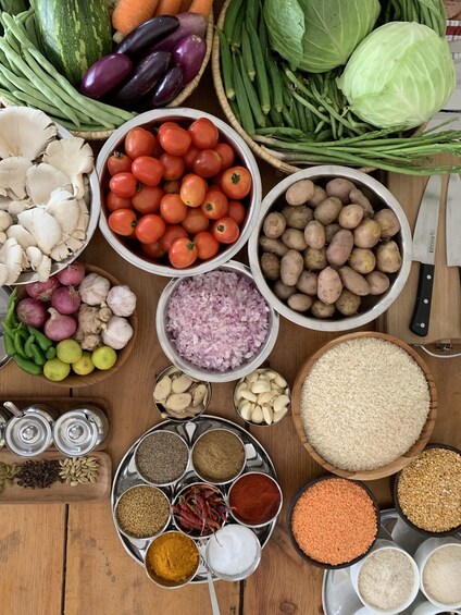 Seven Women Cooking Class