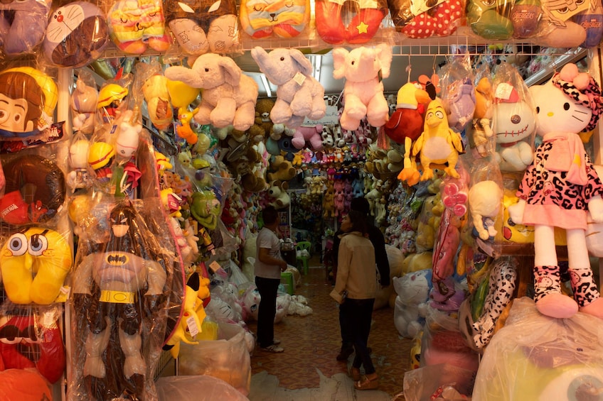 Stuffed animal shop in Bangkok