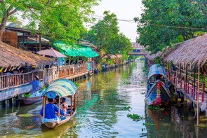 Amphawa Floating Market Train Market Bangkok Tour