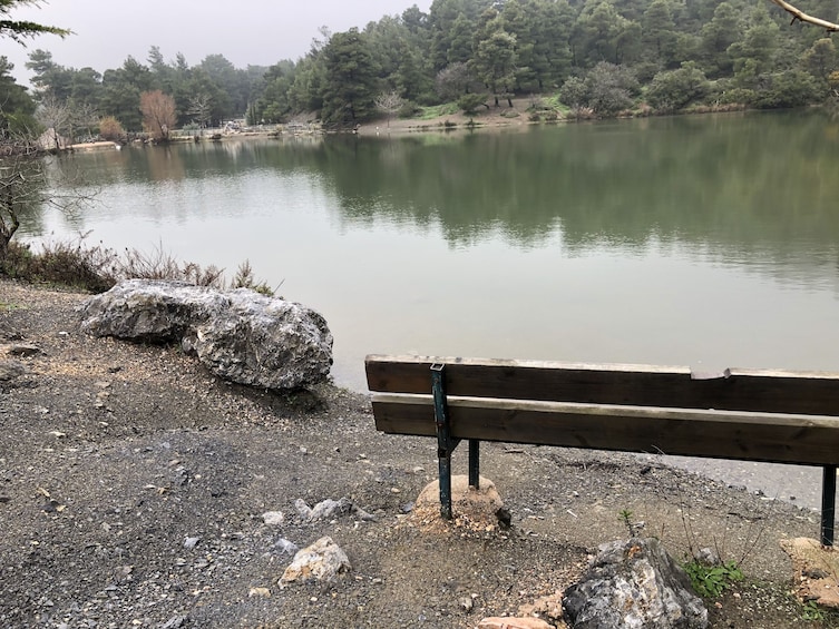 Bench overlooking Beletsi Lake