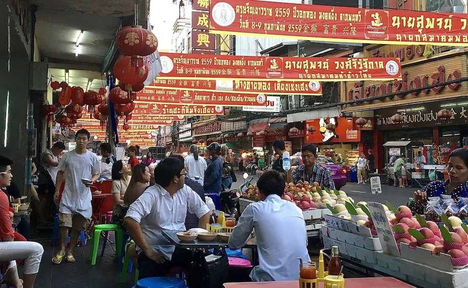 Food market in Bangkok