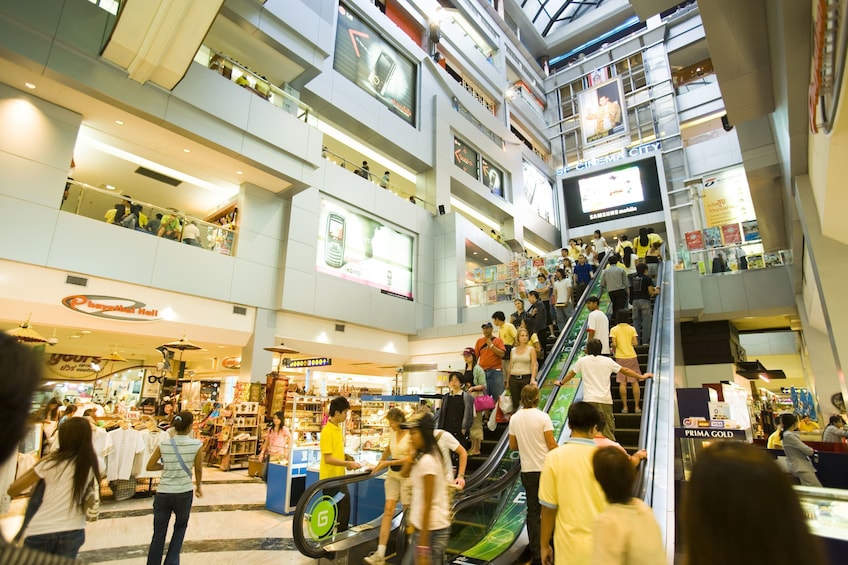 MBK Center shopping mall in Bangkok