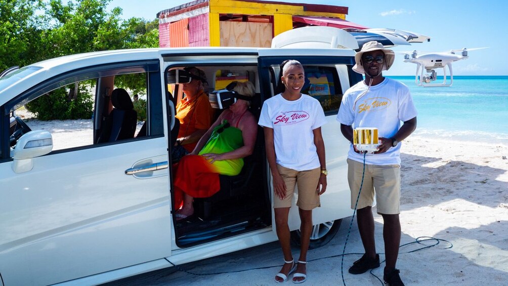 Show item 1 of 10. Full Day Drone Tour + Tropical Fruits, Rum Punch & Lunch
