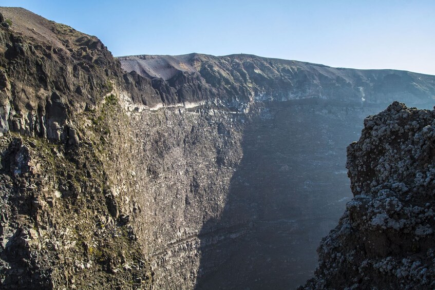 Crater of Mount Vesuvius