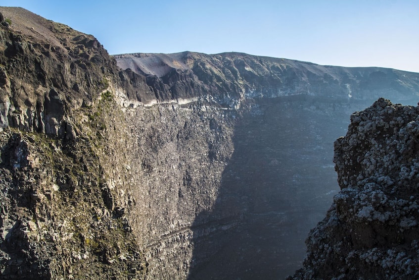 Crater of Mount Vesuvius