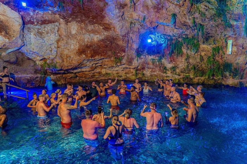 All Inclusive Sunset Buggy Tour with Cave Swim & Dance Show